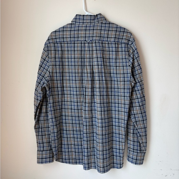 Jos. A. Bank Flannel 1905 Collection Tailored Fit Plaid Button Down Shirt Large - Picture 3 of 5